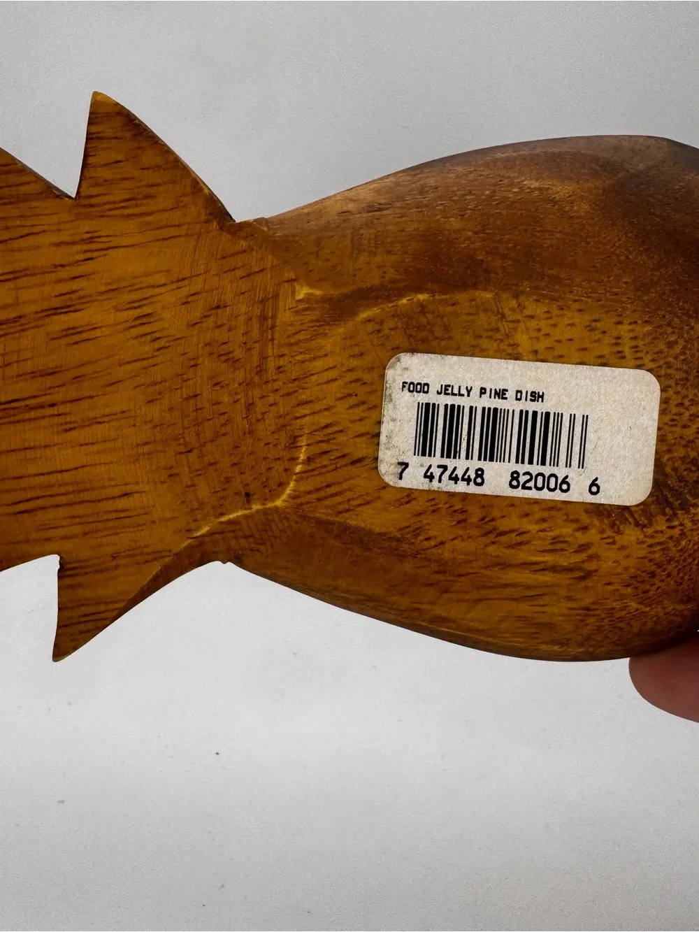 Wooden Pineapple Snack Bowls - Brown